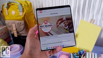 Samsung Galaxy Z Fold 5 testé par PCMag Samsung Galaxy Z Fold 5 testé par PCMag