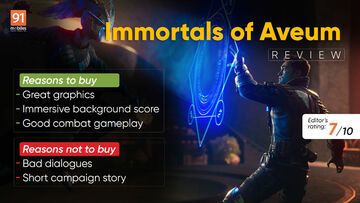 Immortals of Aveum reviewed by 91mobiles.com