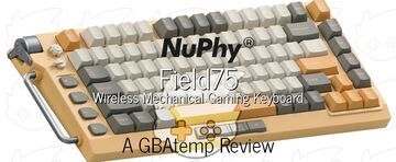 NuPhy Field75 test par GBATemp