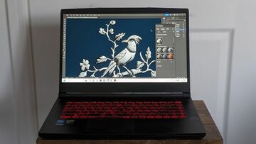 MSI GF63 test par Creative Bloq MSI GF63 test par Creative Bloq