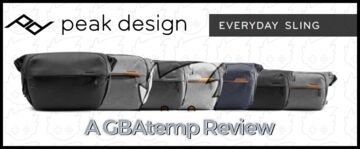 Peak Design Everyday Sling V2 testé par GBATemp Peak Design Everyday Sling V2 testé par GBATemp