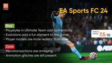 EA Sports FC 24 test par 91mobiles.com