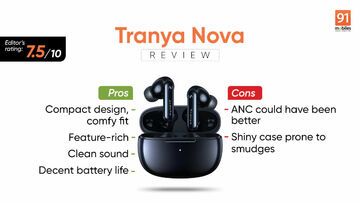 Tranya Nova testé par 91mobiles.com Tranya Nova testé par 91mobiles.com