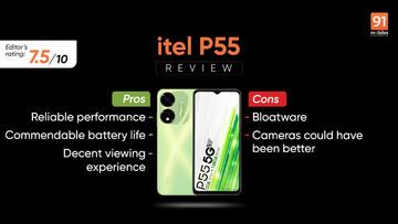 Itel P55 Review: 5 Ratings, Pros and Cons