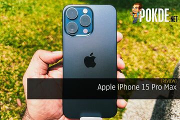 Apple iPhone 15 Pro Max test par Pokde.net