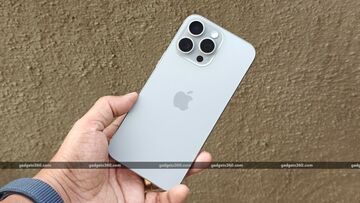 Apple iPhone 15 Pro Max testé par Gadgets360 Apple iPhone 15 Pro Max testé par Gadgets360