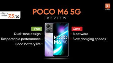 Xiaomi Poco M6 Review: 3 Ratings, Pros and Cons
