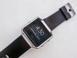 Fitbit Blaze test par CNET France