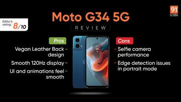 Motorola Moto G34 im Test: 8 Bewertungen, erfahrungen, Pro und Contra
