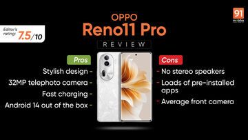 Oppo Reno 11 Pro Review: 6 Ratings, Pros and Cons