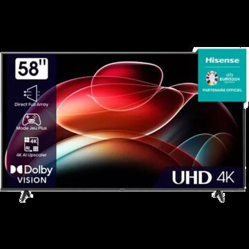 Hisense 58A6K test par Labo Fnac