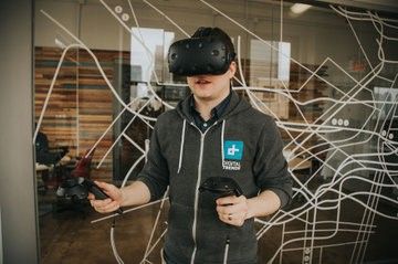 HTC Vive test par DigitalTrends