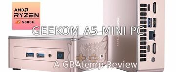 Geekom A5 test par GBATemp