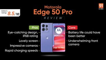 Motorola Edge 50 Pro Review: 15 Ratings, Pros and Cons