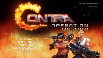 Contra Operation Galuga testé par LeCafeDuGeek Contra Operation Galuga testé par LeCafeDuGeek