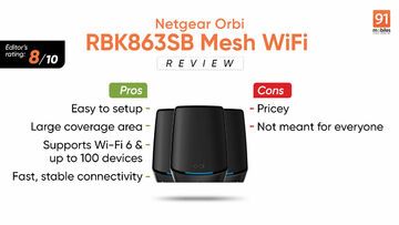 Netgear Orbi reviewed by 91mobiles.com