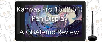 Huion Kamvas Pro 16 test par GBATemp