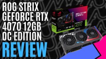 GeForce RTX 4070 testé par MKAU Gaming GeForce RTX 4070 testé par MKAU Gaming