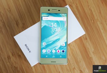 Sony Xperia X test par PhonAndroid