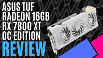 Asus  RX 7800 XT test par MKAU Gaming