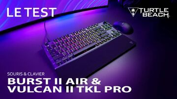Turtle Beach Vulcan II TKL Pro testé par M2 Gaming Turtle Beach Vulcan II TKL Pro testé par M2 Gaming