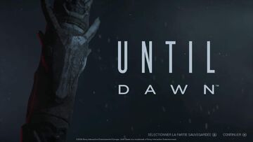 Until Dawn test par LeCafeDuGeek Until Dawn test par LeCafeDuGeek