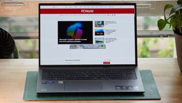 Acer Swift Go 16 test par PCWorld.com