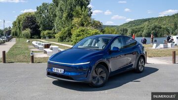 Tesla Model Y test par Les Numriques
