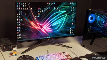 Asus  PG32UCDM reviewed by Les Numriques