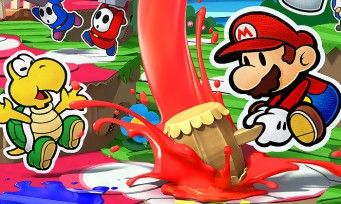 Paper Mario Color Splash test par JeuxActu.com Paper Mario Color Splash test par JeuxActu.com