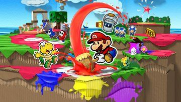 Paper Mario Color Splash test par GamesRadar Paper Mario Color Splash test par GamesRadar