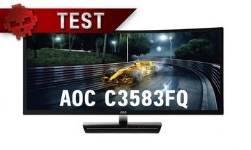 AOC C3583FQ test par War Legend