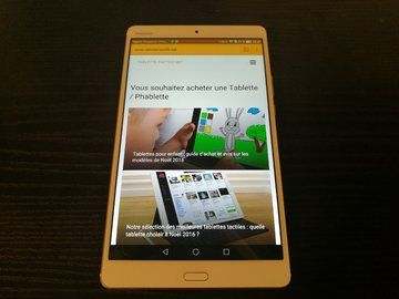 Huawei MediaPad M3 test par Tablette Tactile