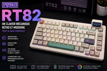 Epomaker RT82 test� par LeCafeDuGeek