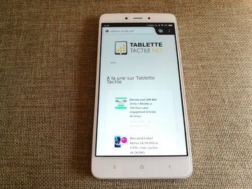 Xiaomi Redmi Note 4 test par Tablette Tactile
