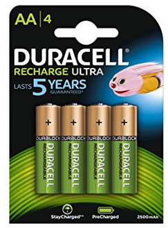 Duracell Recharge Ultra 2500 mAh im Test: 2 Bewertungen, erfahrungen, Pro und Contra