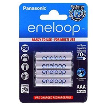 Panasonic Eneloop AAA HR03750mAh im Test: 1 Bewertungen, erfahrungen, Pro und Contra