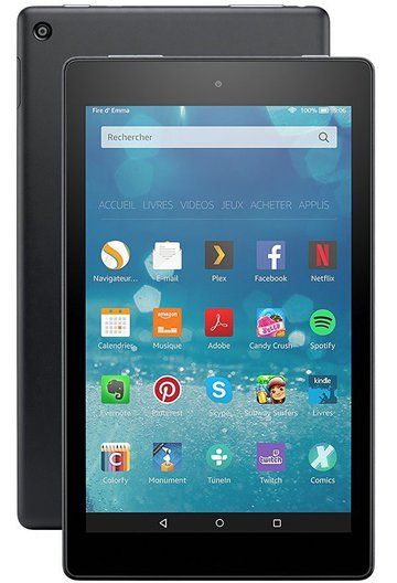 Amazon Fire HD 8 test par Les Numriques