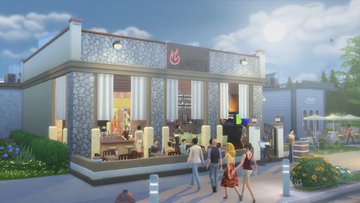 Test The Sims 4 : Au restaurant