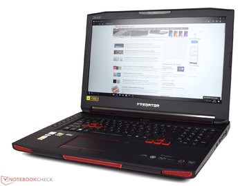 Acer Predator 17X test par NotebookCheck Acer Predator 17X test par NotebookCheck