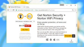 Norton WiFi Privacy test par TechRadar