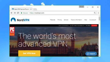 NordVPN test par TechRadar