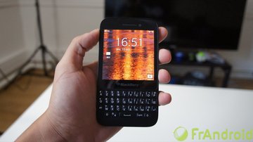 BlackBerry Q5 test par FrAndroid