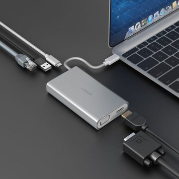 Test Aukey USB-C Hub