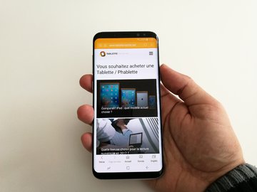 Samsung Galaxy S8 Plus test par Tablette Tactile Samsung Galaxy S8 Plus test par Tablette Tactile