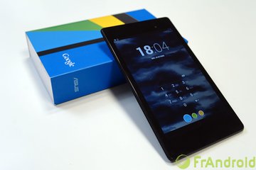 Google Nexus 7 testé par FrAndroid Google Nexus 7 testé par FrAndroid