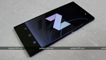 Sony Xperia XA1 Ultra test par Gadgets360 Sony Xperia XA1 Ultra test par Gadgets360