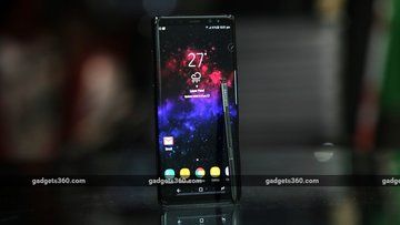 Samsung Galaxy Note 8 test par Gadgets360