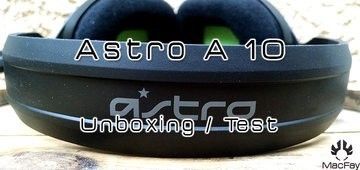 Astro Gaming A10 test par Macfay Hardware