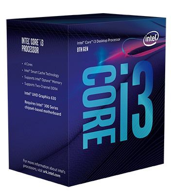 Test Intel Core i3-8100